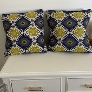 Two Custom Pillows